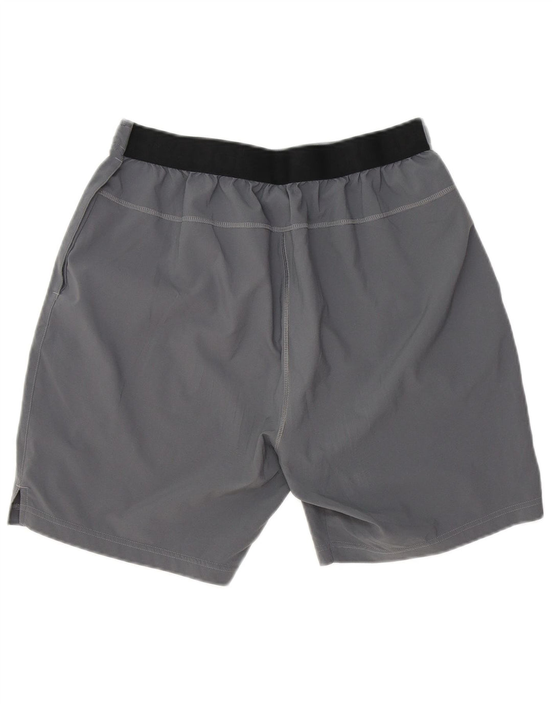 REEBOK Mens Sport Shorts Large  Grey Polyester