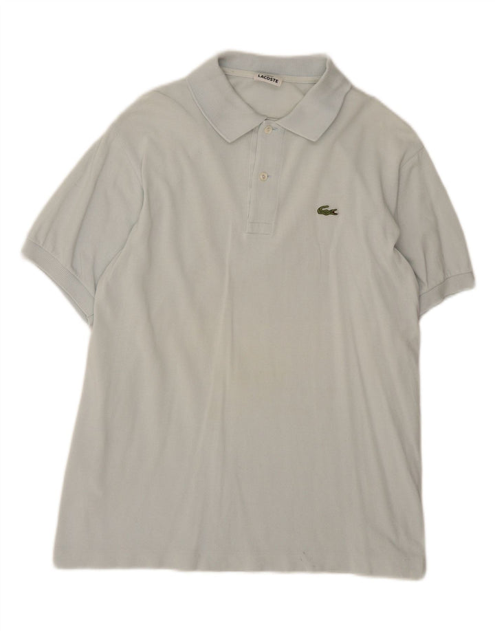 LACOSTE Mens Polo Shirt Size 4 Medium Blue Cotton Vintage Lacoste and Second-Hand Lacoste from Messina Hembry 