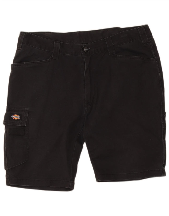 Dickies Mens Cargo Shorts W36 Large Black Cotton