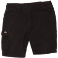 Dickies Mens Cargo Shorts W36 Large Black Cotton