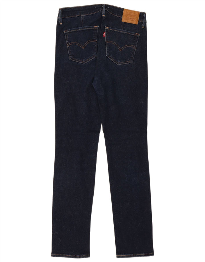 Levi's Womens 712 Slim Jeans W28 L30 Navy Blue Cotton