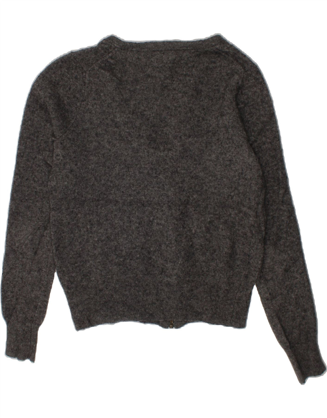 J. CREW Girls Crop Cardigan Sweater 10-11 Years Medium Grey Wool Vintage J. Crew and Second-Hand J. Crew from Messina Hembry 