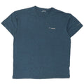Columbia Mens T-Shirt Top Large Blue Polyester