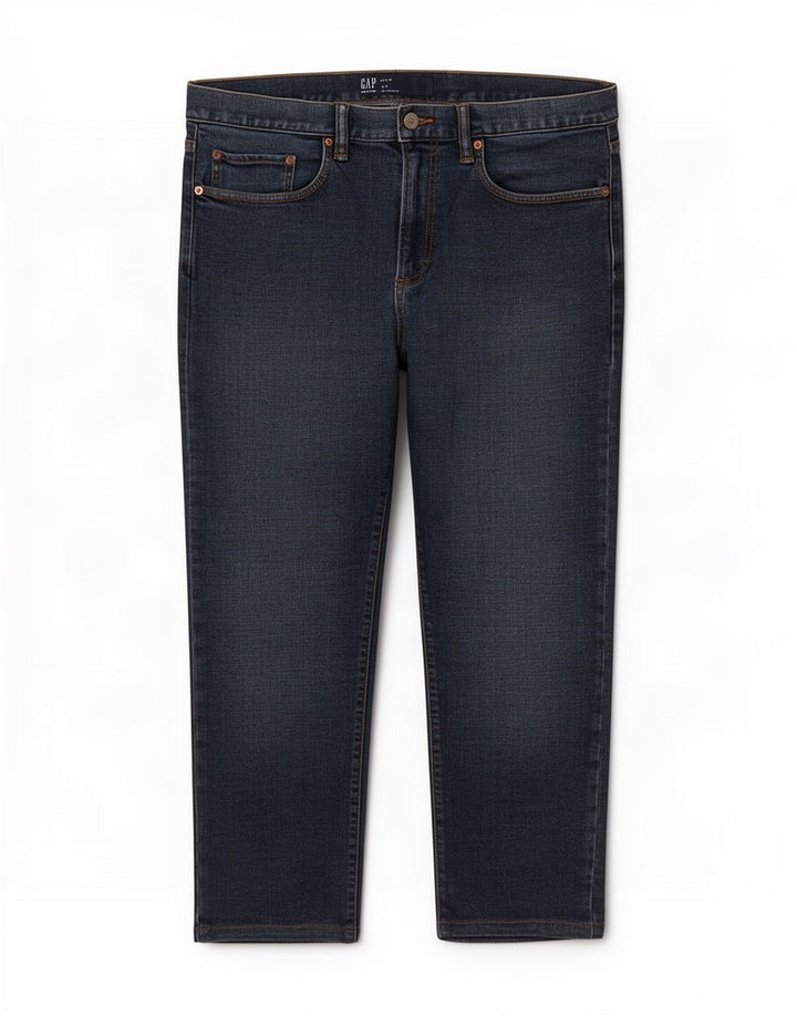 Gap Mens Slim Jeans W36 L27 Navy Blue Cotton