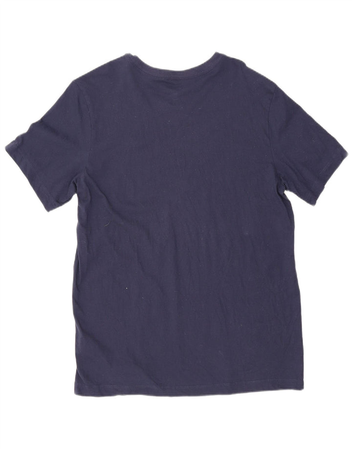 Nike Mens T-Shirt Top Large Navy Blue Cotton