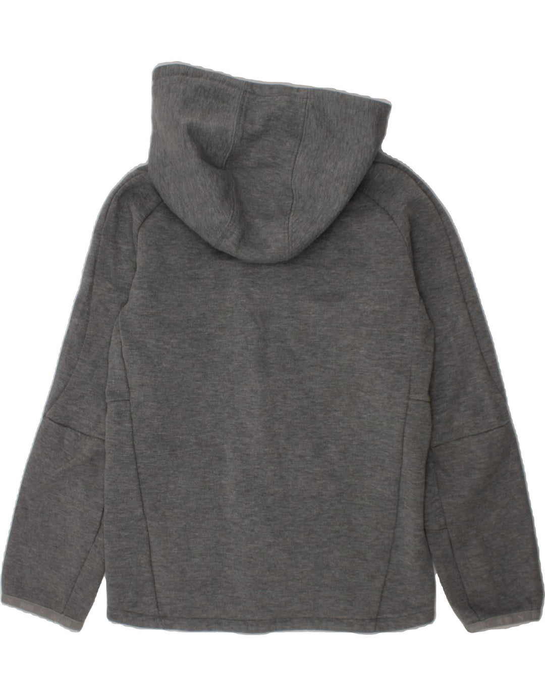 PUMA Boys Zip Hoodie Sweater 11-12 Years Grey Cotton Vintage Puma and Second-Hand Puma from Messina Hembry 
