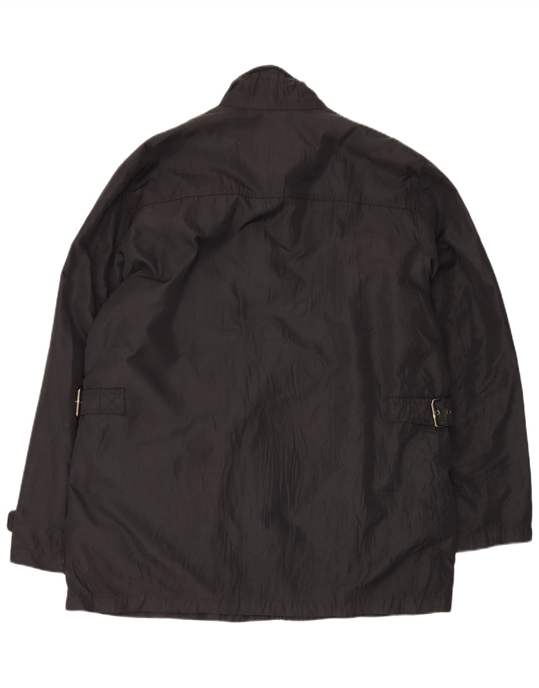 Mabrun Mens Utility Jacket UK 42 XL Black Polyester