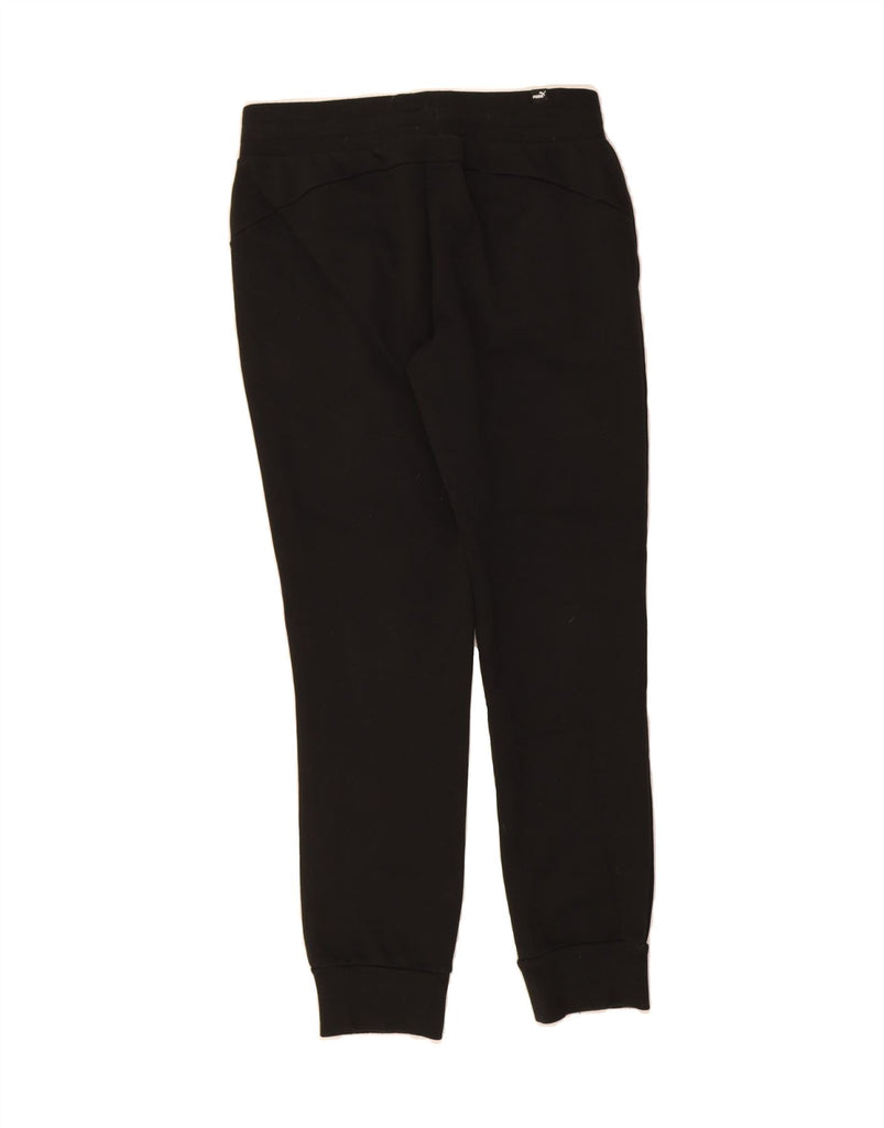 PUMA Womens Tracksuit Trousers Joggers UK 12 Medium Black Cotton Vintage Puma and Second-Hand Puma from Messina Hembry 