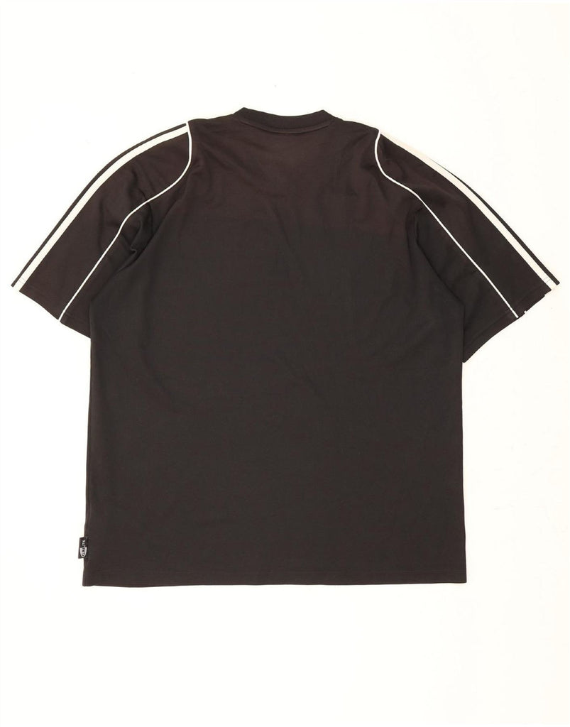ADIDAS Mens Climalite T-Shirt Top Large Black Vintage Adidas and Second-Hand Adidas from Messina Hembry 