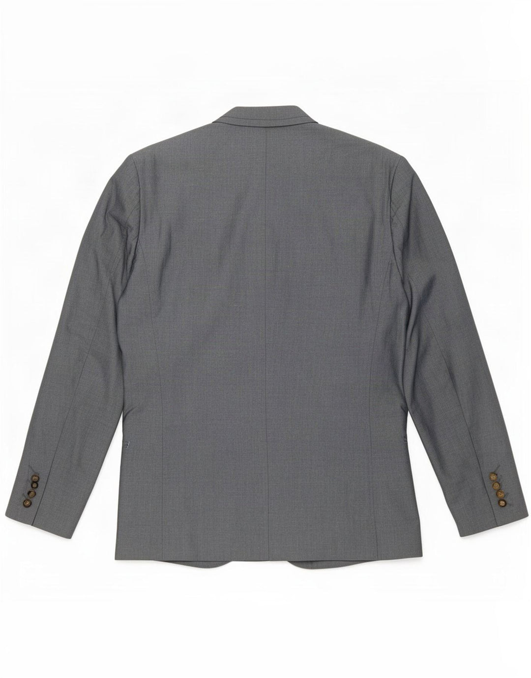 Ted Baker Mens 2 Button Blazer Jacket UK 40 Large Grey Cotton