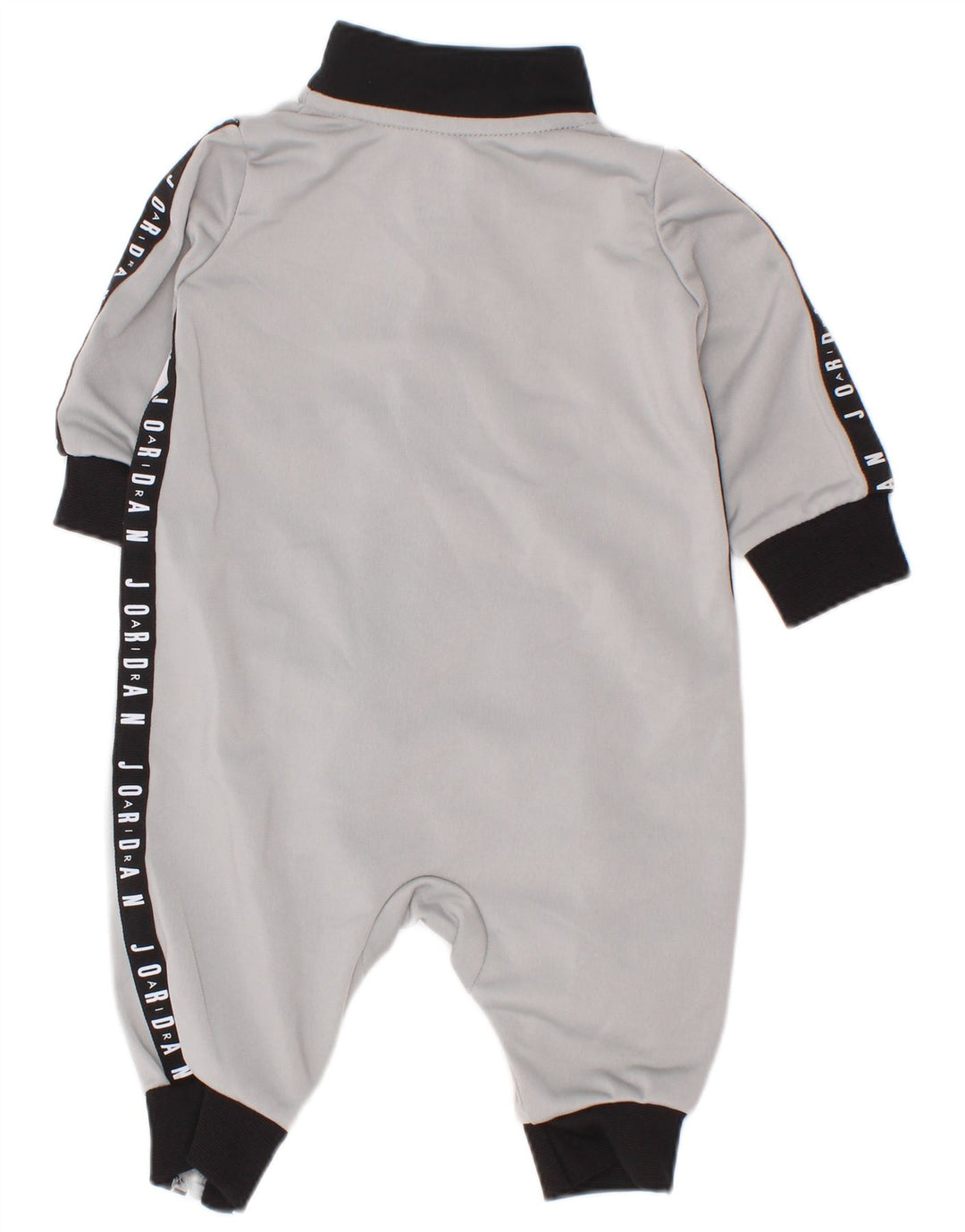 Jordan Baby Boys Graphic Jumpsuit 3-6 Months Grey Colourblock Polyester