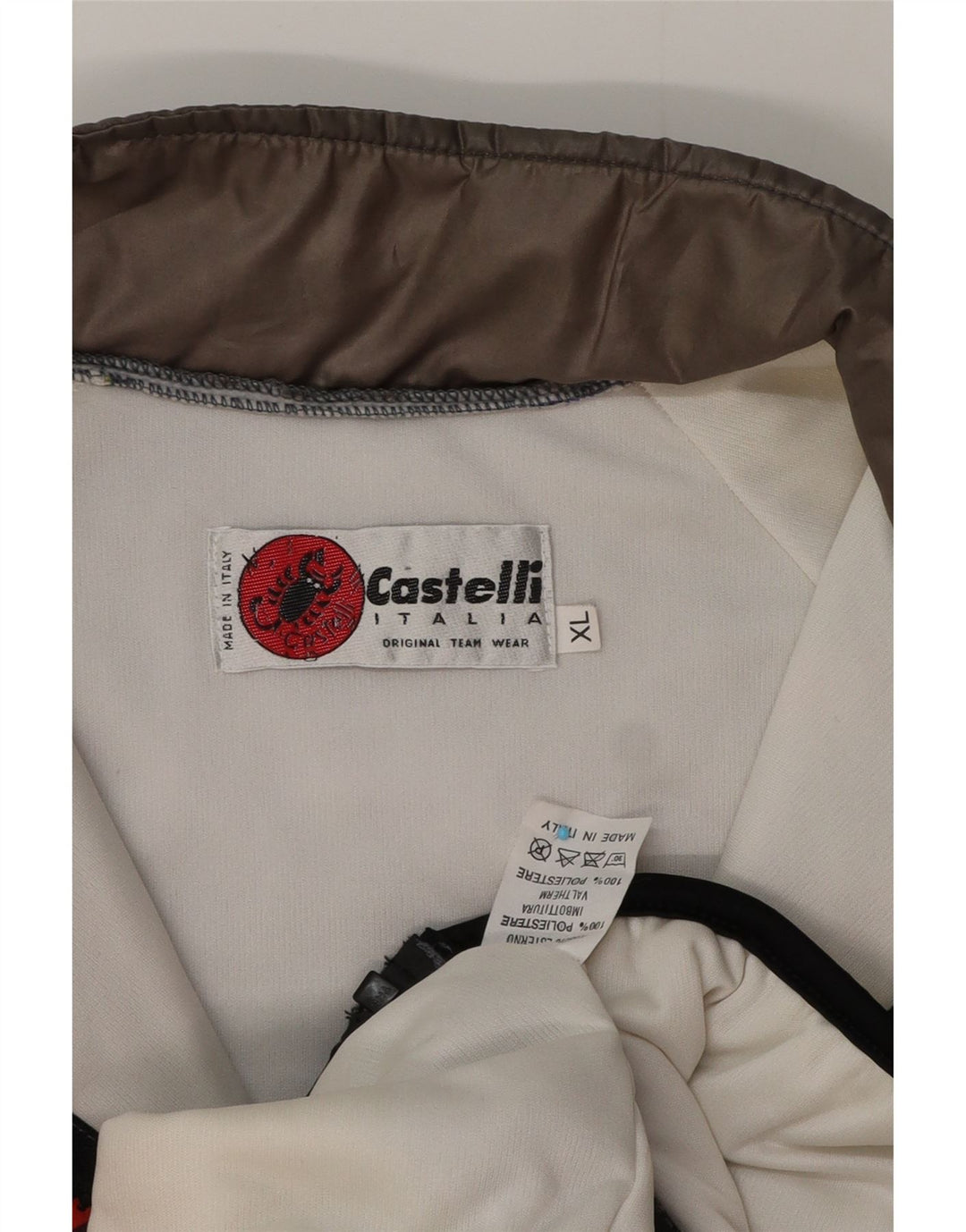Castelli Mens Graphic Tracksuit Top Jacket XL Multicoloured Colourblock