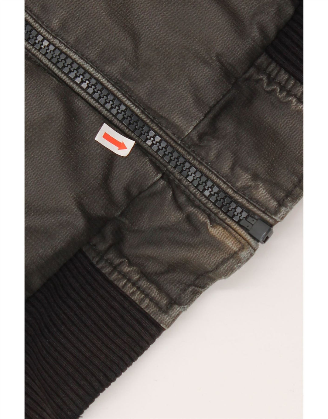 Jack & Jones Mens Military Jacket UK 36 Small Grey Cotton