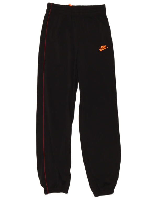 Nike Boys Tracksuit Trousers Joggers 13-14 Years  XL Black Polyester