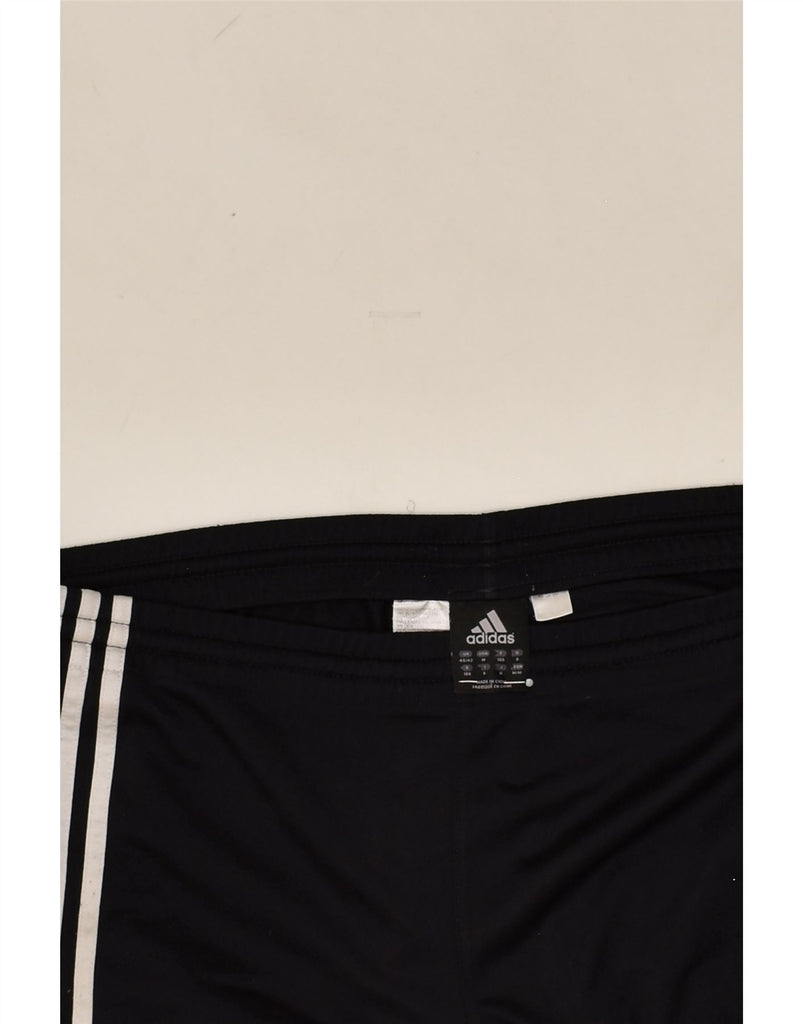 ADIDAS Mens Tracksuit Trousers Joggers UK 40/42 Medium Black Polyester | Vintage Adidas | Thrift | Second-Hand Adidas | Used Clothing | Messina Hembry 