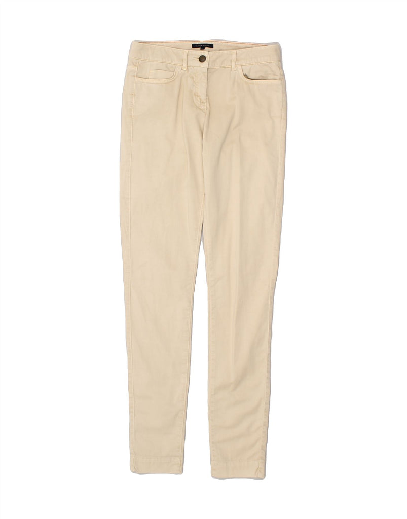 TOMMY HILFIGER Womens Skinny Casual Trousers US 2 XS W27 L32  Beige Cotton Vintage Tommy Hilfiger and Second-Hand Tommy Hilfiger from Messina Hembry 