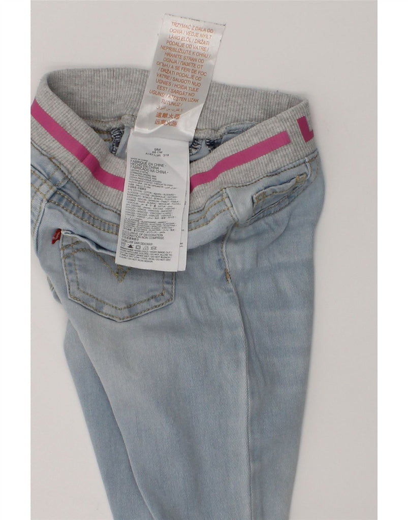 LEVI'S Baby Girls Straight Jeans 6-9 Months  W18 L9 Blue Cotton | Vintage Levi's | Thrift | Second-Hand Levi's | Used Clothing | Messina Hembry 