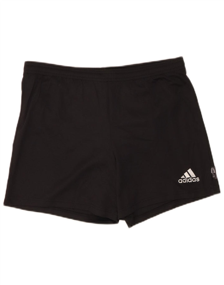 Adidas Boys Climalite Sport Shorts 13-14 Years Black Polyester