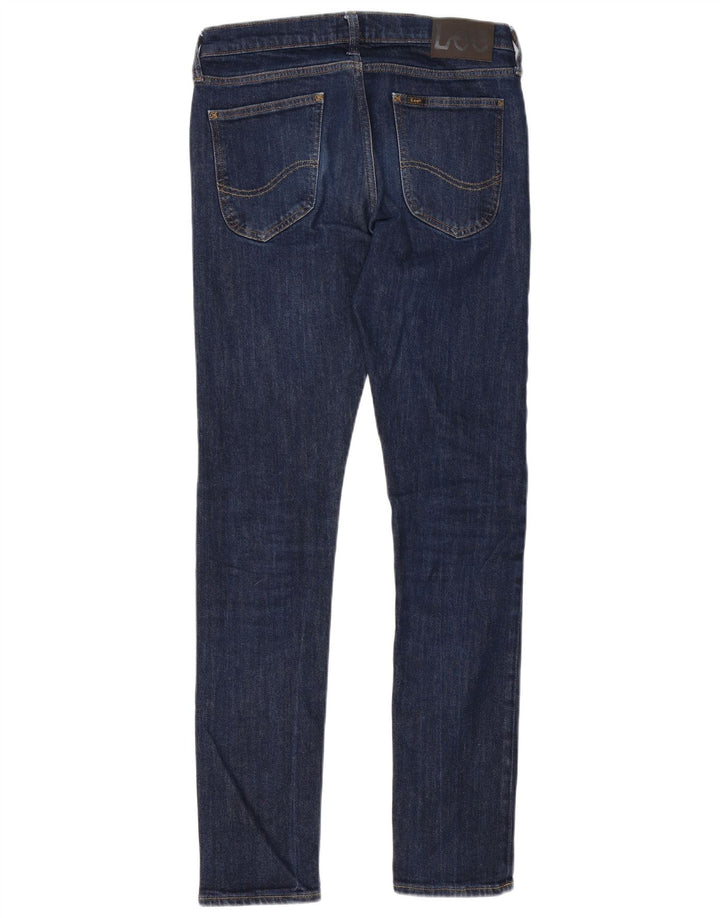 Lee Mens Luke Slim Jeans W30 L34 Navy Blue Cotton