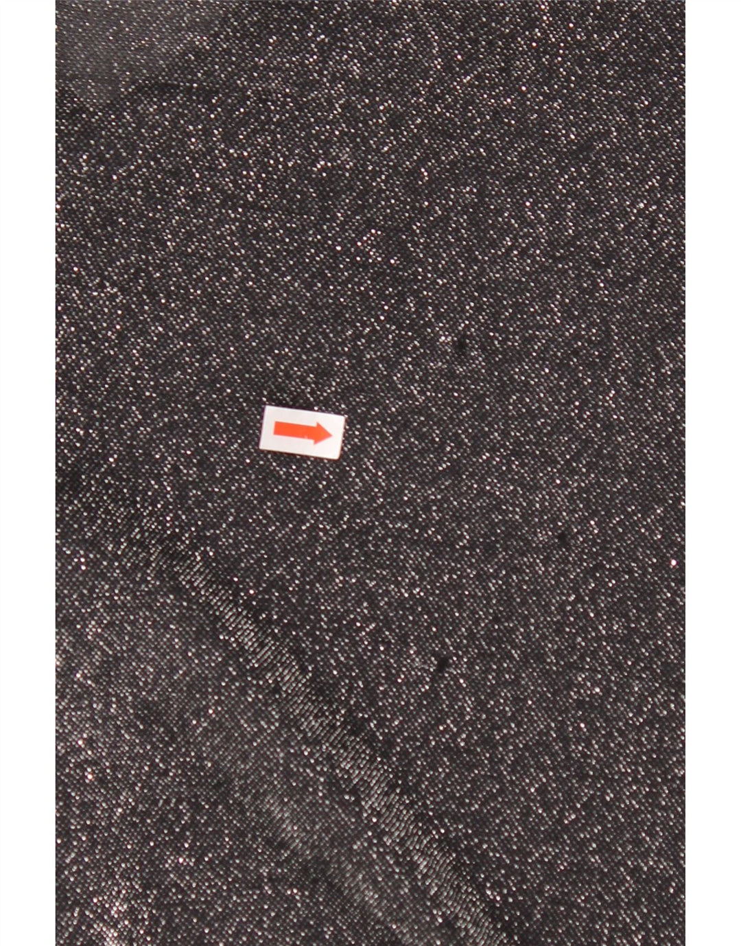 VINTAGE Womens Oversized Shirt Blouse UK 16 Large Black Flecked Polyester