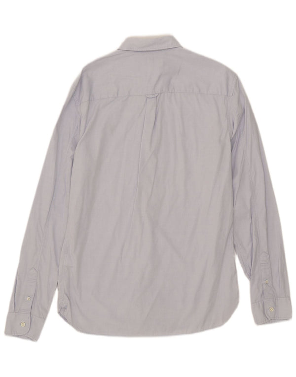 All Saints Mens Shirt Small Blue Cotton