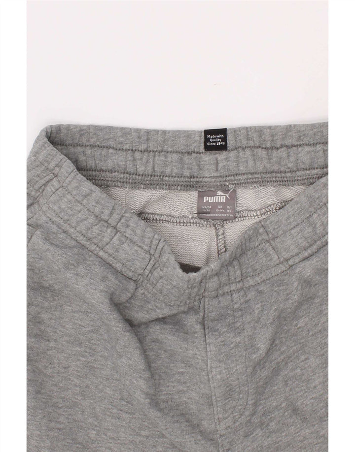 Puma Boys Sport Shorts 13-14 Years Grey Cotton