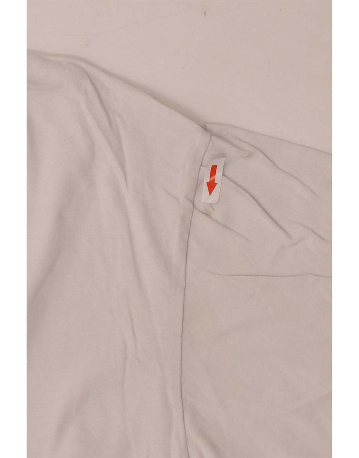 Vans Mens Classic Fit Graphic T-Shirt Top Medium White Cotton
