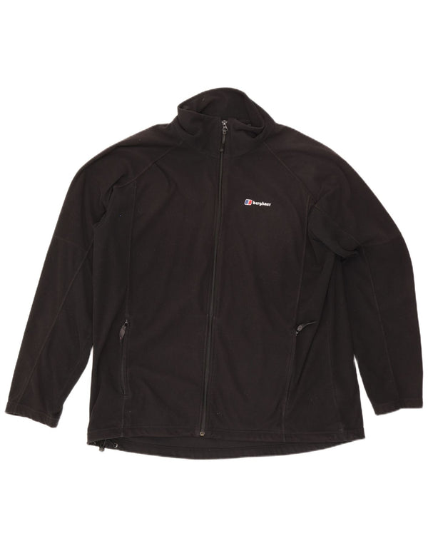 Berghaus Mens Fleece Jacket UK 44 2XL Black Polyester
