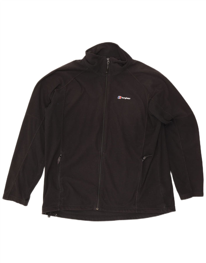 Berghaus Mens Fleece Jacket UK 44 2XL Black Polyester