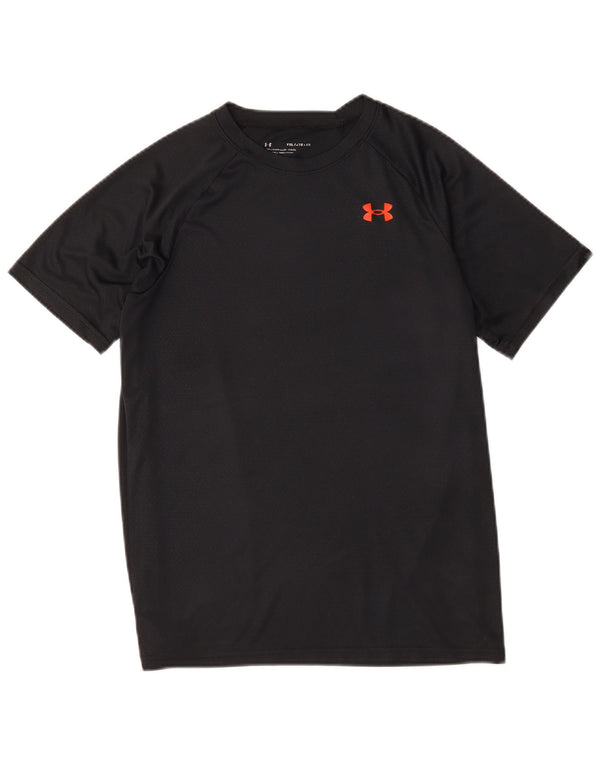 Under Armour Boys T-Shirt Top 13-14 Years XL Black