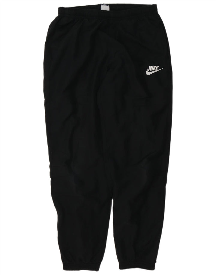 Nike Mens Tracksuit Trousers Joggers Large Black Polyester