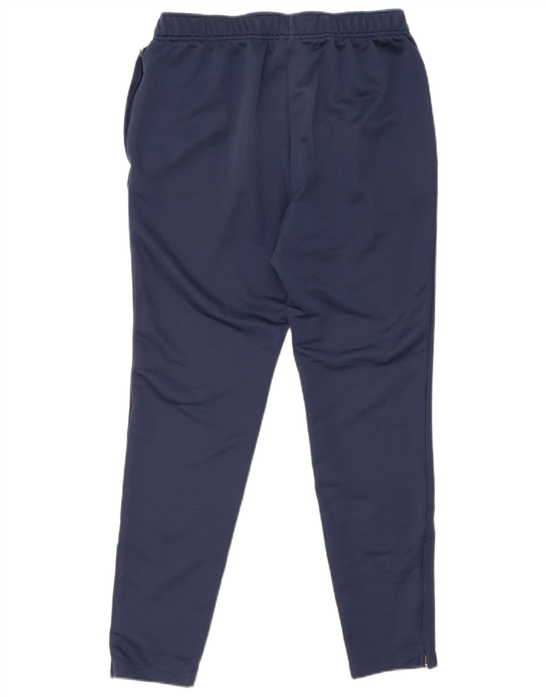 NIKE Mens Dri Fit Tracksuit Trousers Large  Navy Blue Polyester