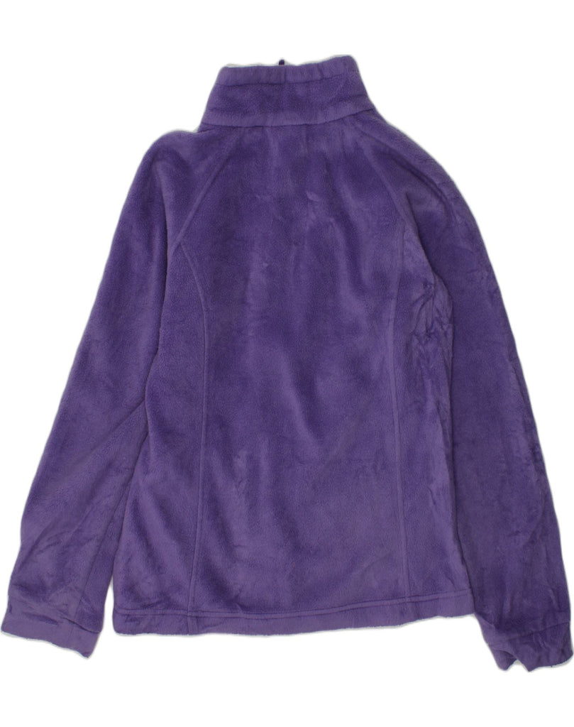 COLUMBIA Girls Fleece Jacket 10-11 Years Medium Purple Polyester | Vintage Columbia | Thrift | Second-Hand Columbia | Used Clothing | Messina Hembry 