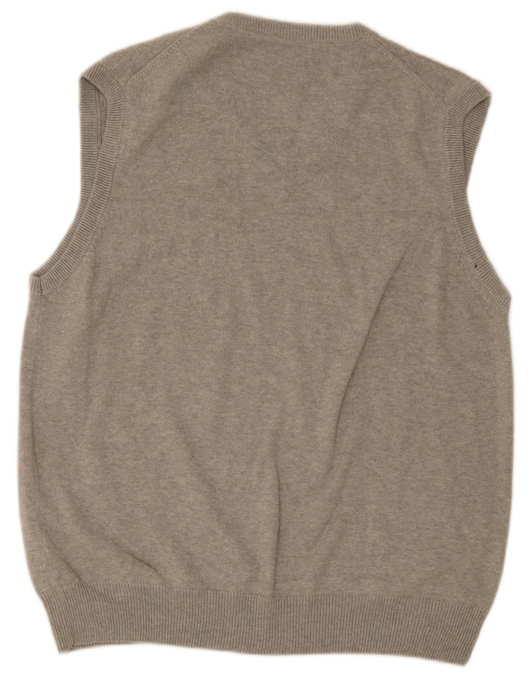 Marks & Spencer Mens Blue Harbour Vest Tank Top Large Grey Cotton