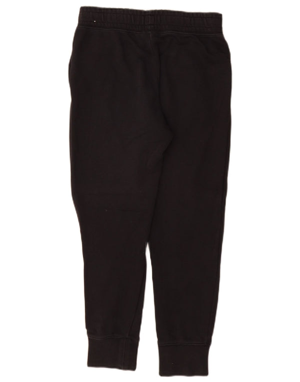 Nike Girls Tracksuit Trousers Joggers 10-11 Years Medium Black Cotton