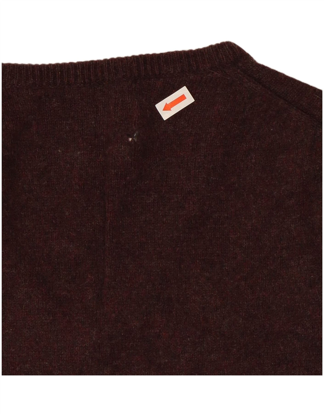 Marks & Spencer Mens Vest Tank Top Large Brown Flecked Wool