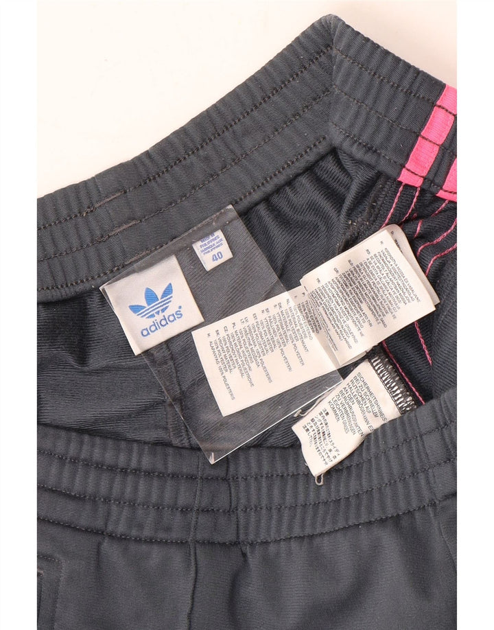 Adidas Womens Tracksuit Trousers EU 40 Medium  Grey Polyester