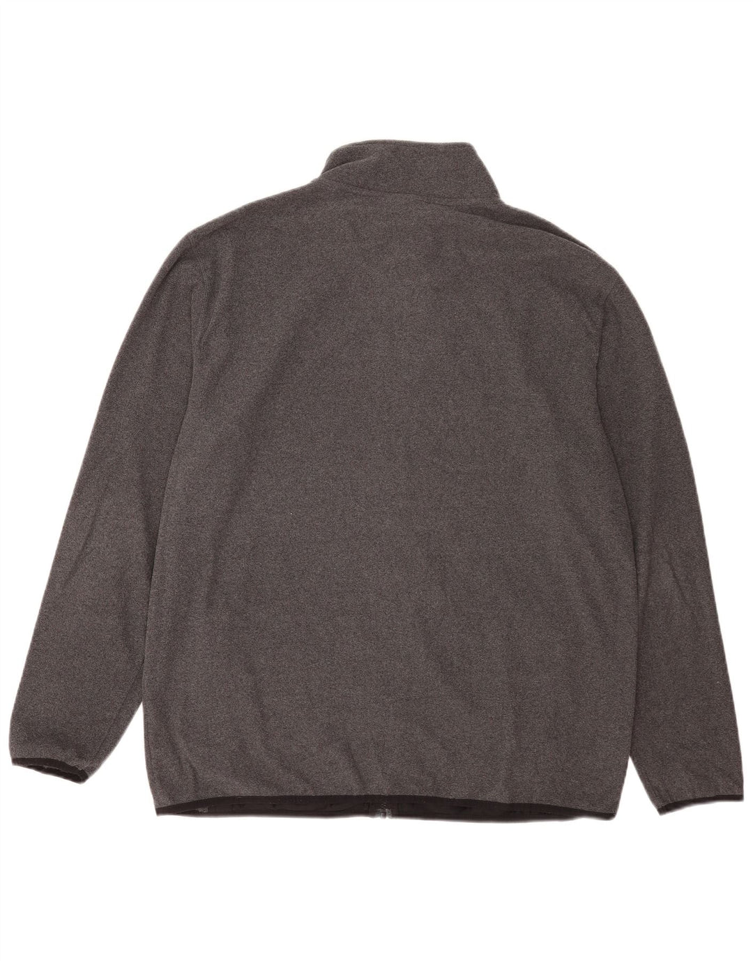 Calvin Klein Mens Fleece Jacket UK 44 2XL Grey Polyester
