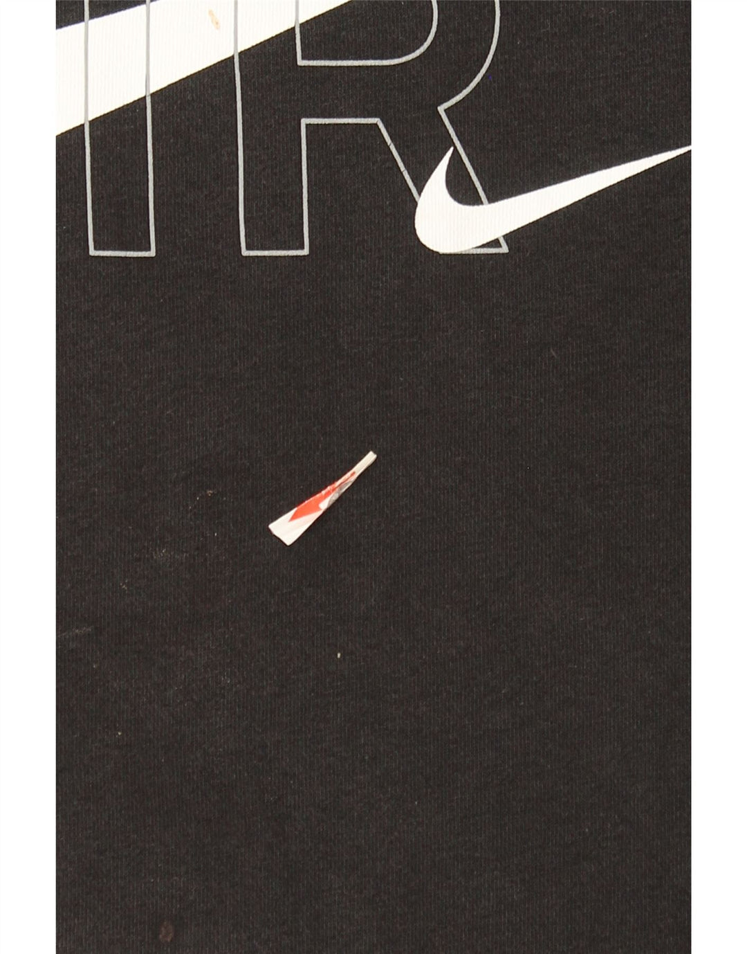 Nike Mens Graphic Sweatshirt Jumper Small Black Cotton
