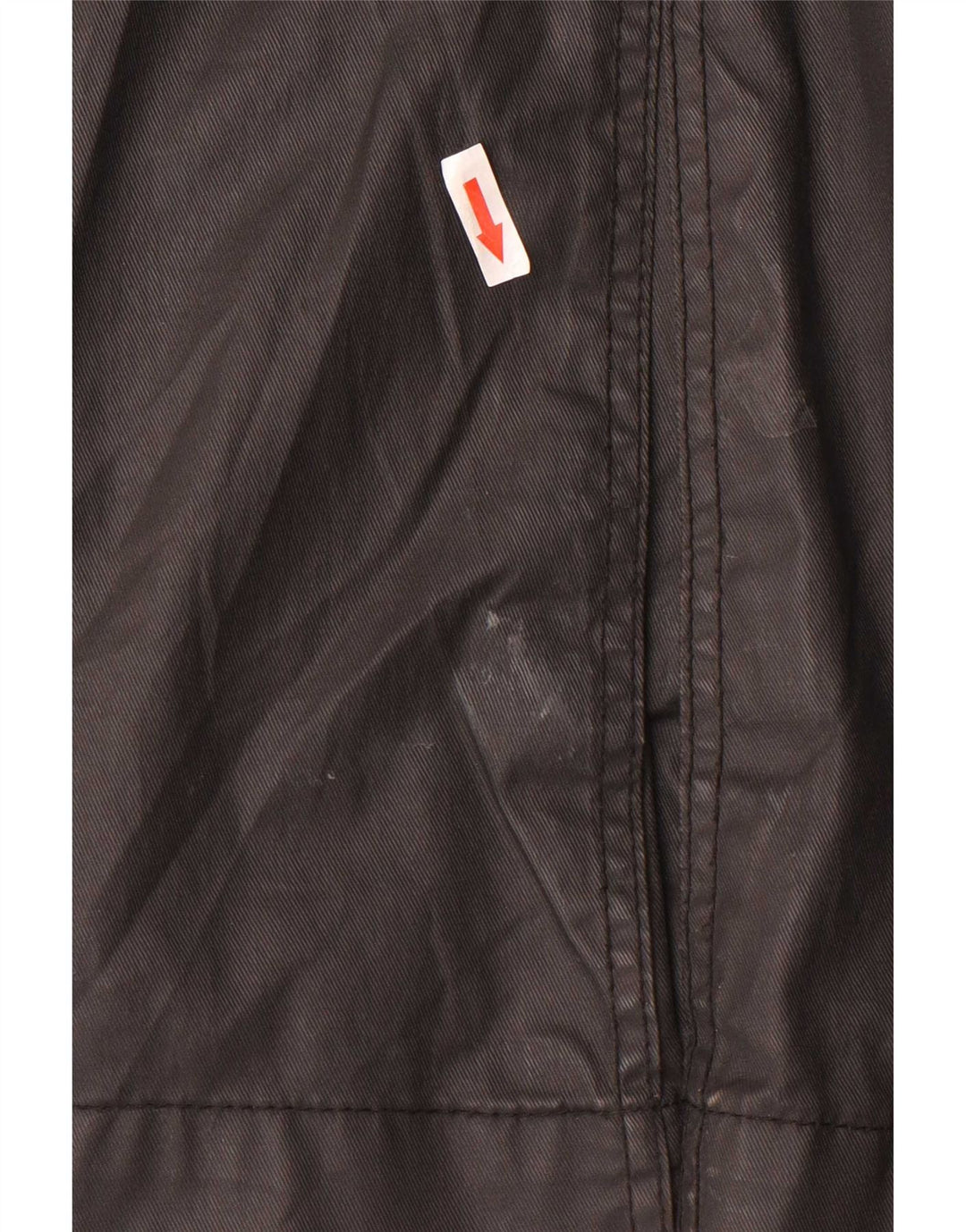 KHUJO Womens Trench Coat UK 18 XL Black Polyester
