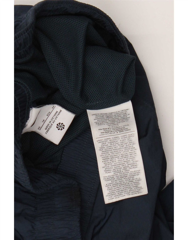 Nike Mens Tracksuit Trousers Joggers XS  Navy Blue Polyester