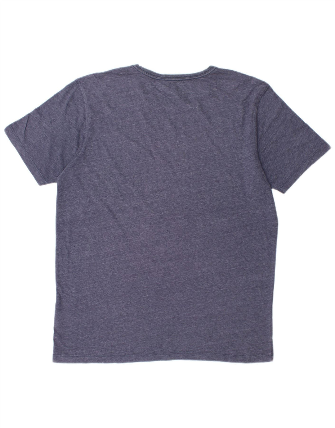 ANIMAL Mens Graphic T-Shirt Top Large Navy Blue Polyester