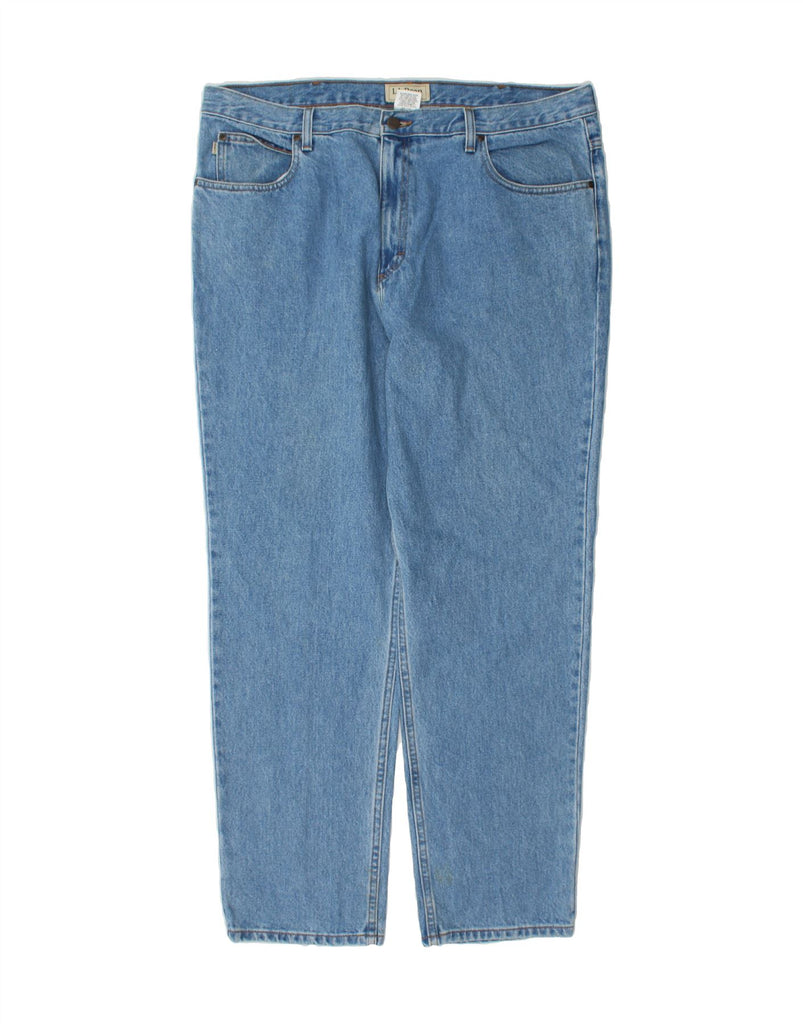 L.L.BEAN Mens Classic Fit Tapered Jeans W40 L32 Blue Cotton Vintage L.L.Bean and Second-Hand L.L.Bean from Messina Hembry 