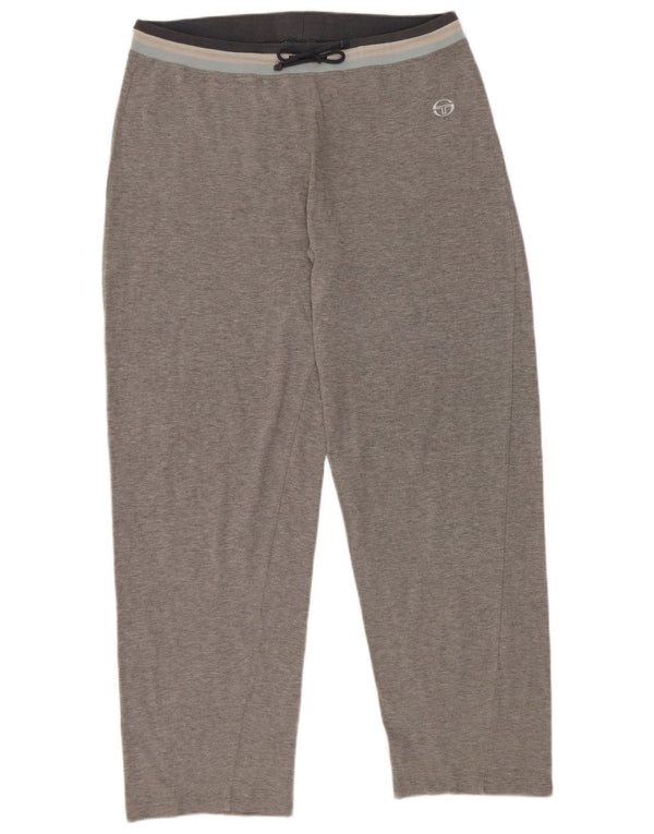 Sergio Tacchini Womens Tracksuit Trousers UK 18 XL Grey Cotton
