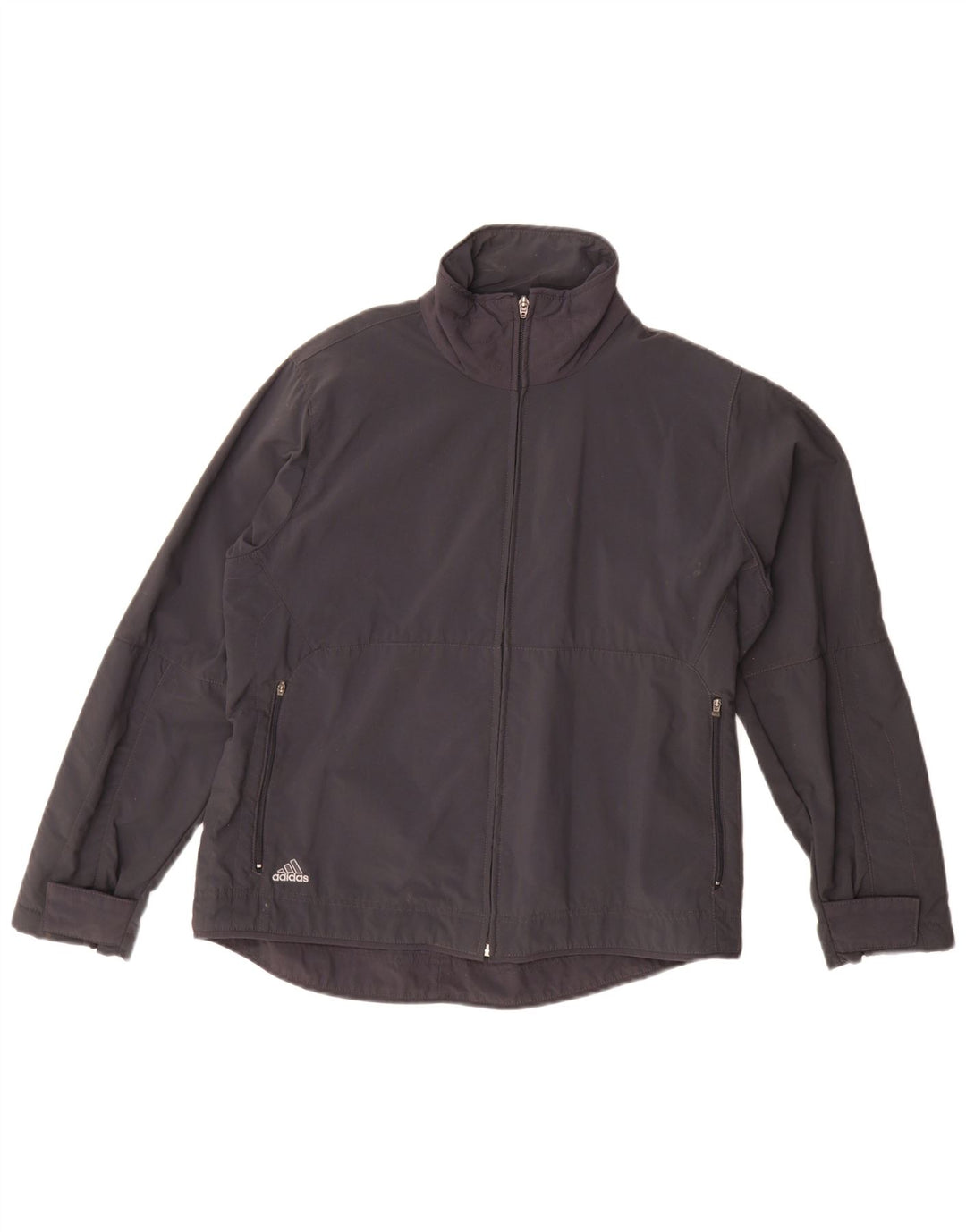 Adidas Womens Bomber Jacket UK 14 Large Black Polyamide