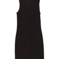 Zara Womens Sleeveless Sheath Dress UK 12 Medium Black