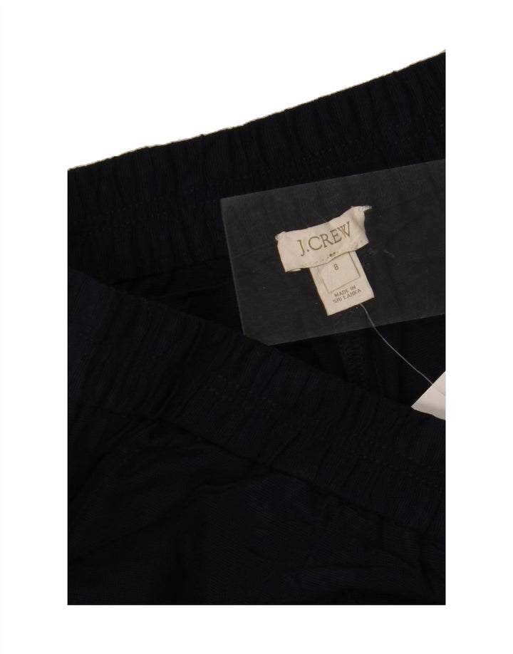 J. CREW Womens Casual Shorts US 8 Medium W34 Navy Blue Cotton Vintage J. Crew and Second-Hand J. Crew from Messina Hembry 