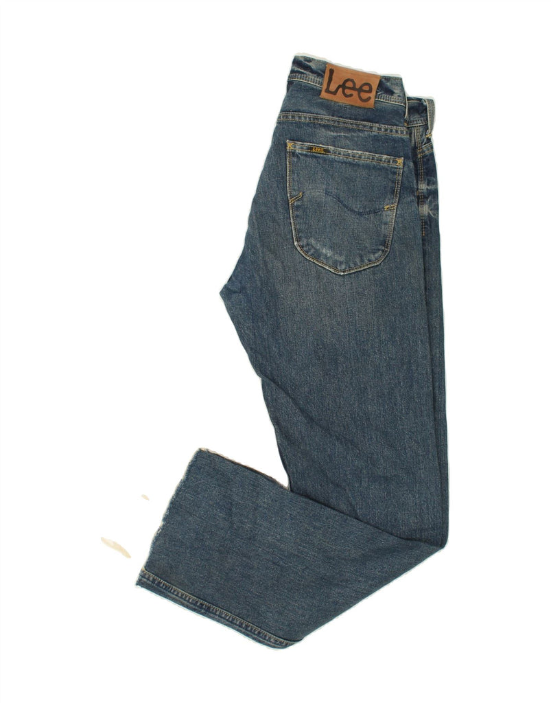 LEE Womens Straight Jeans W30 L34 Blue Cotton | Vintage Lee | Thrift | Second-Hand Lee | Used Clothing | Messina Hembry 