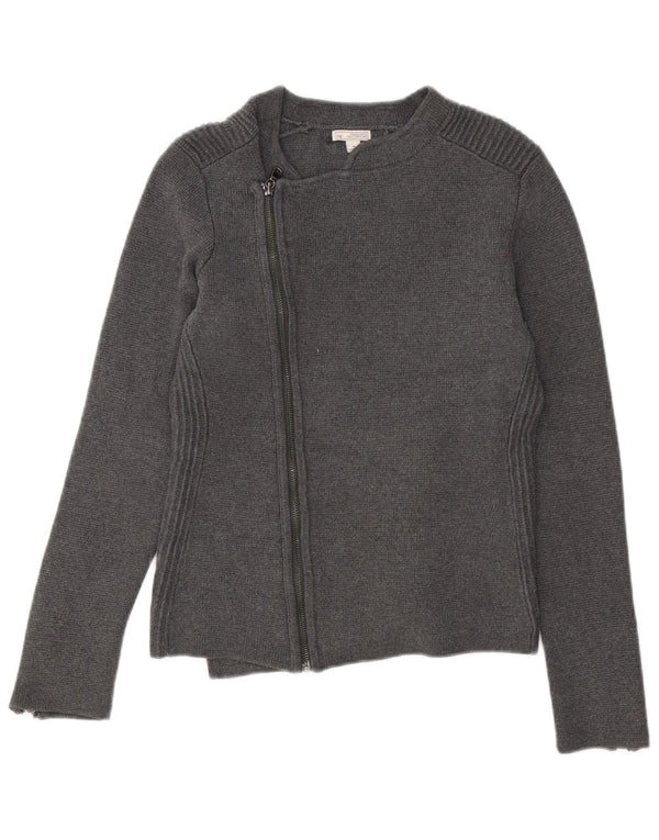 Gap Womens Cardigan Sweater UK 14 Medium Grey