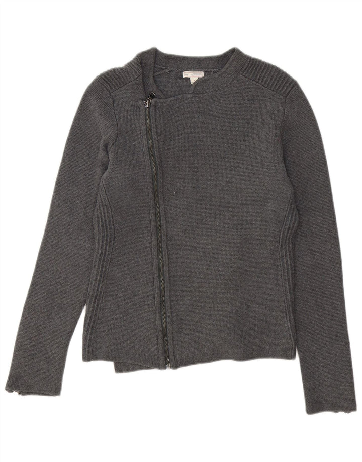 Gap Womens Cardigan Sweater UK 14 Medium Grey
